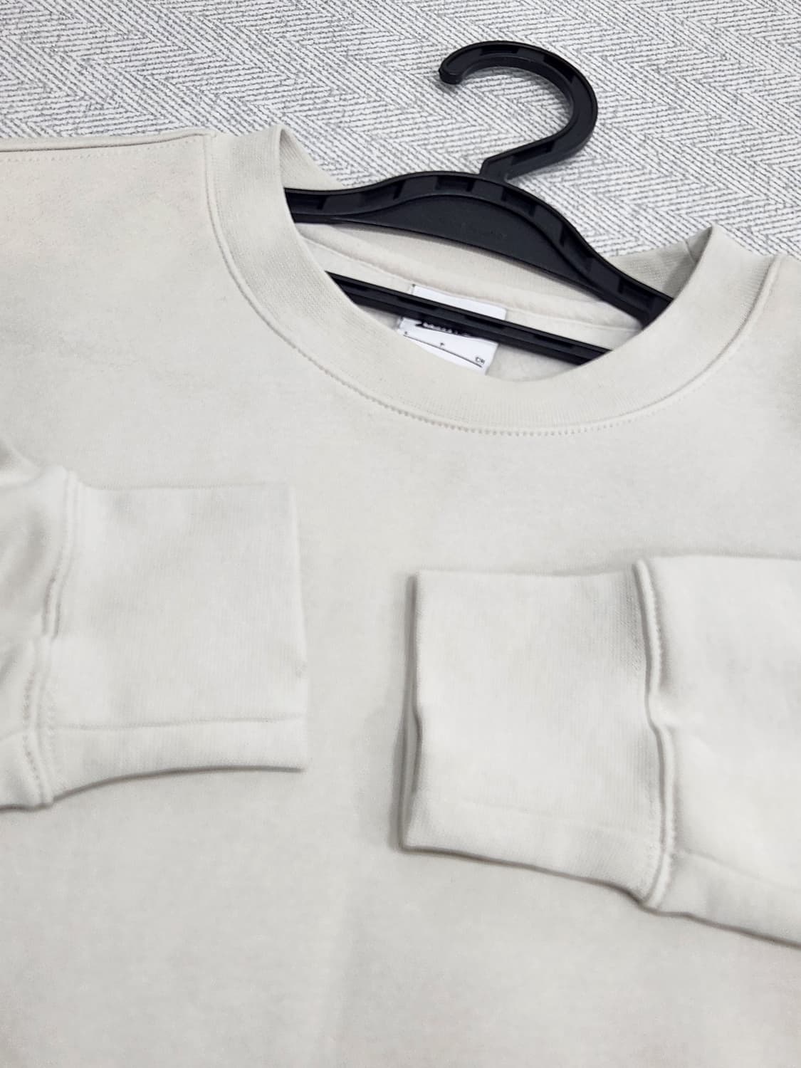 나이키 기모 맨투맨 아이보리 남녀공용 S사이즈 상품이미지7