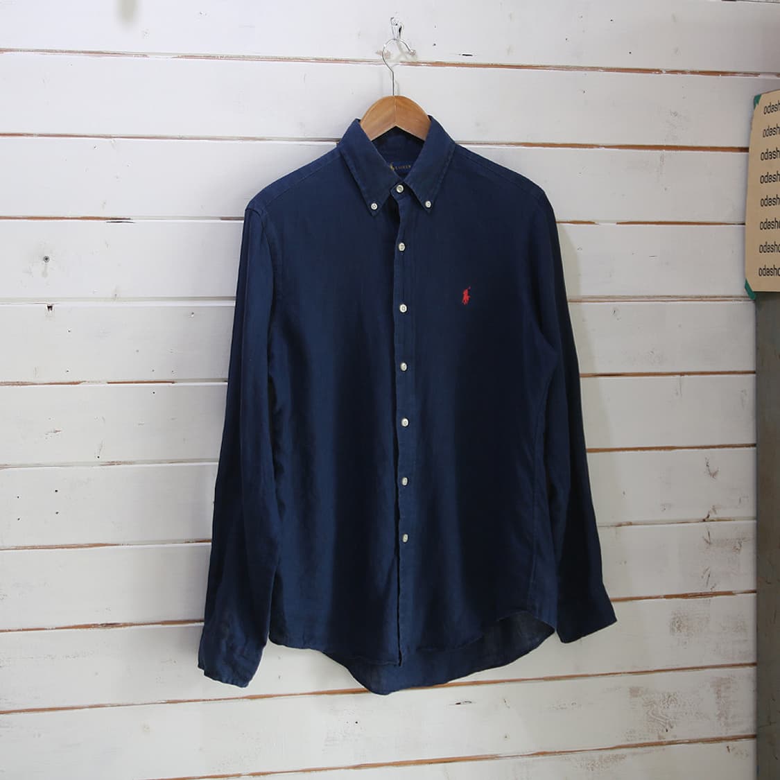 (착용컷) 폴로 랄프로렌 린넨 셔츠 (남성용 100) 상품이미지2