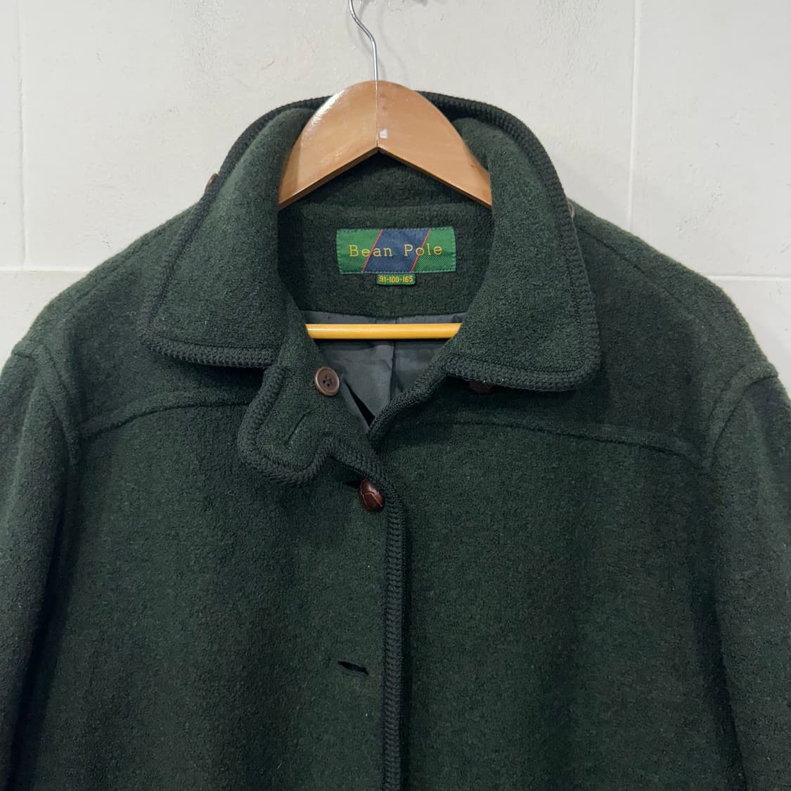 빈폴 우드버튼 미디 코트 상품이미지2