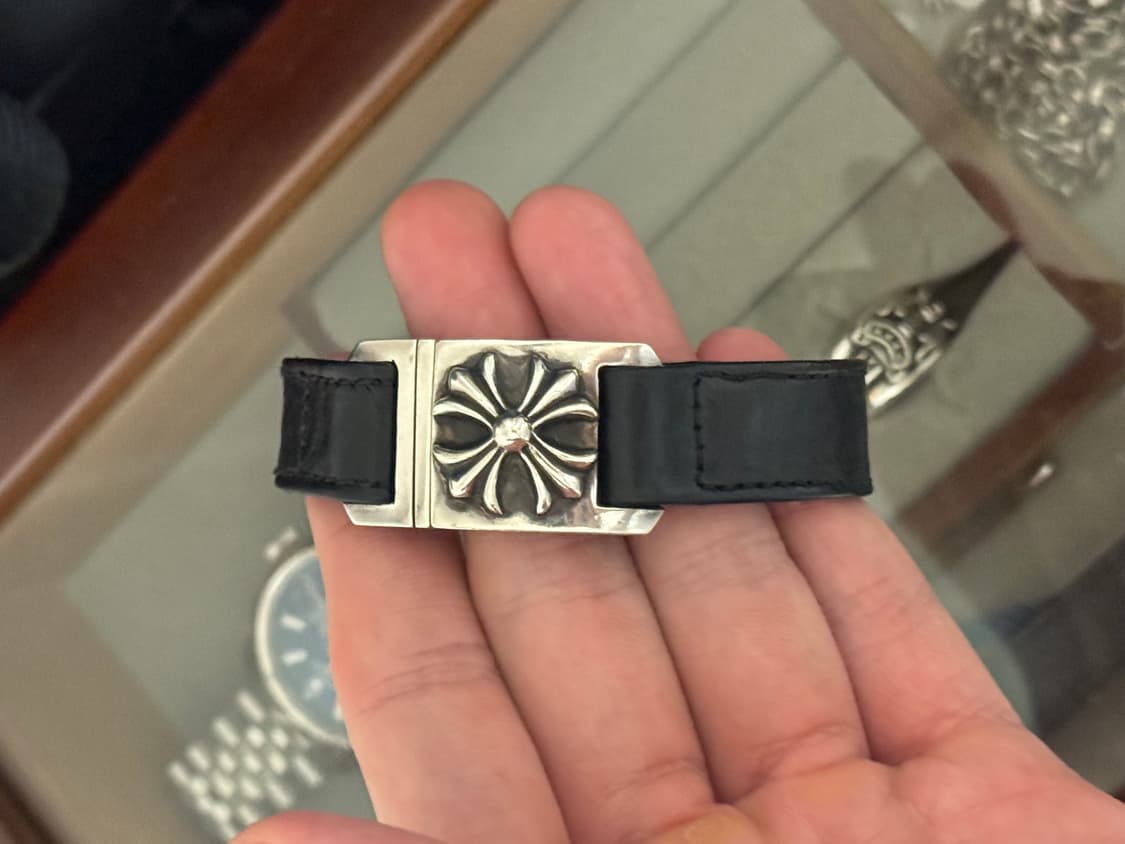 크롬하츠 가죽팔찌 상품이미지3