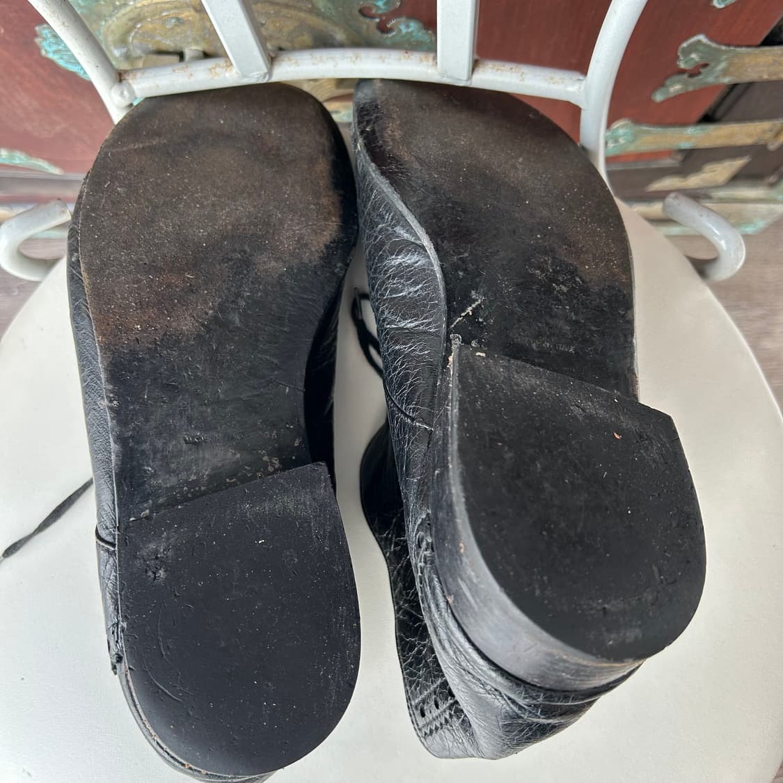 발렌시아가 레더 부츠 상품이미지6