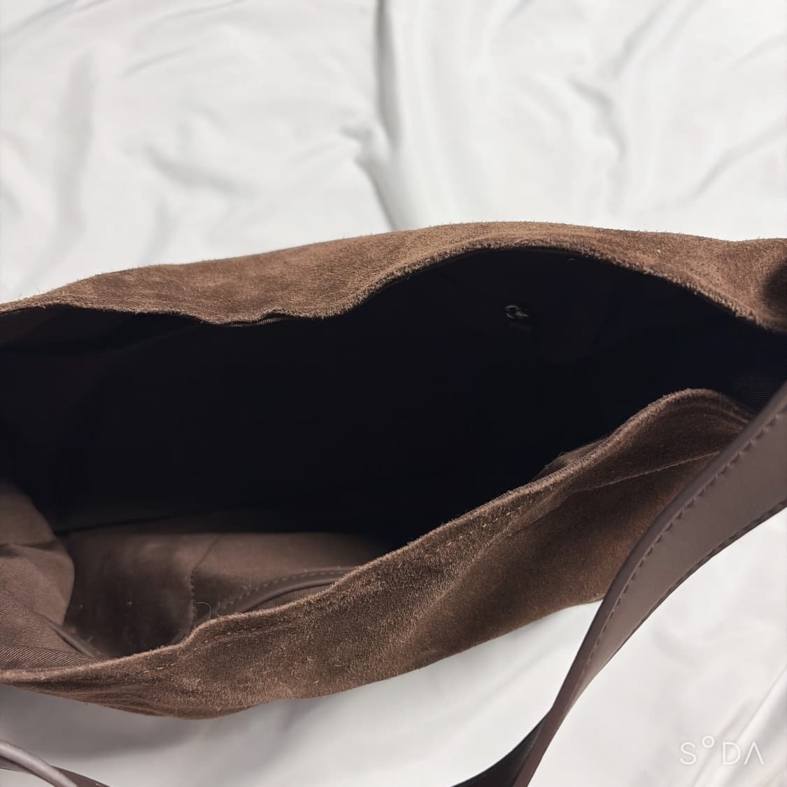 로서울 펄피 호보백 스웨이드 체스트넛 상품이미지6