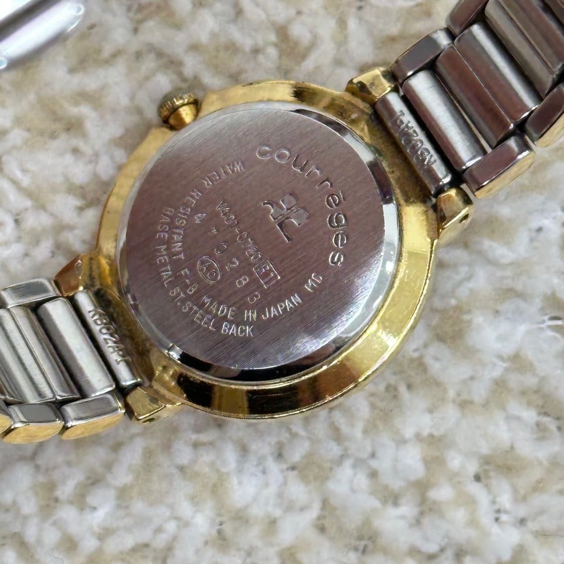 꾸레쥬 메탈 시계 상품이미지6