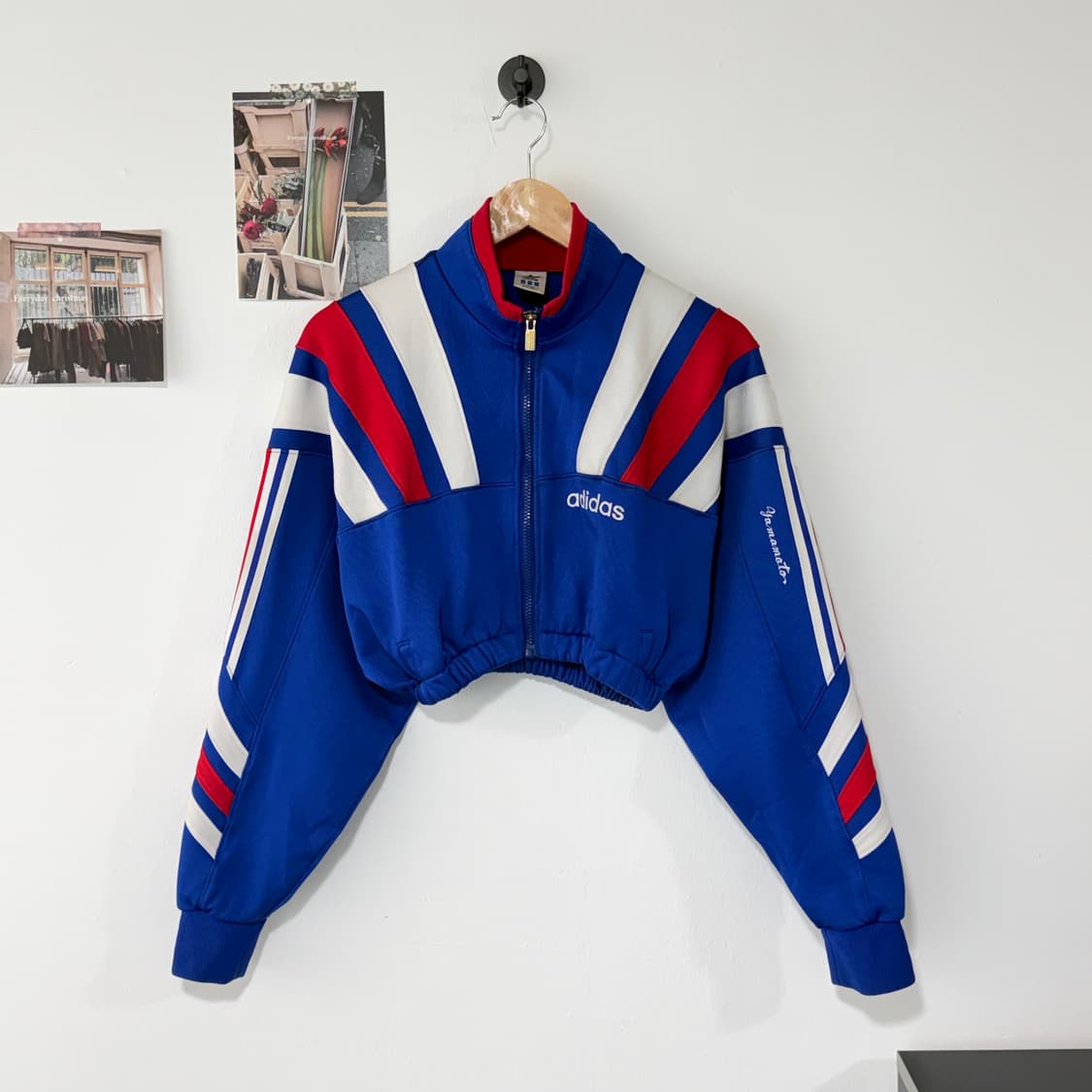 [L] 90s 아디다스 크롭 트랙탑 져지 상품이미지3