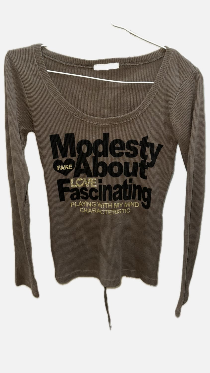 Brown t-shirt 상품이미지2