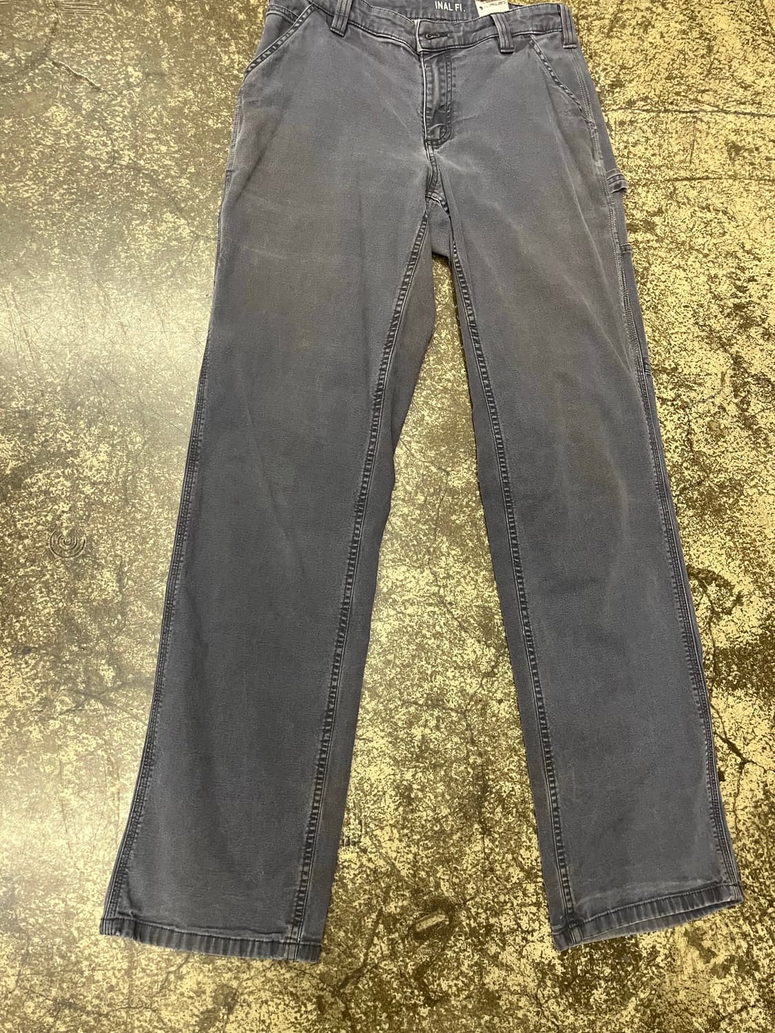 칼하트 카펜터 팬츠 차콜 그레이 상품이미지6