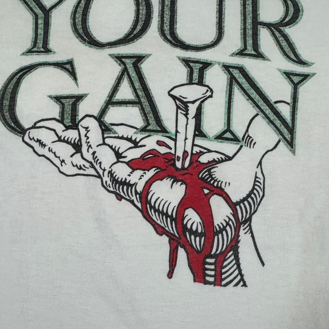 빈티지 90s Jesus Lord's Gym 지저스 로드짐 티셔츠 상품이미지7