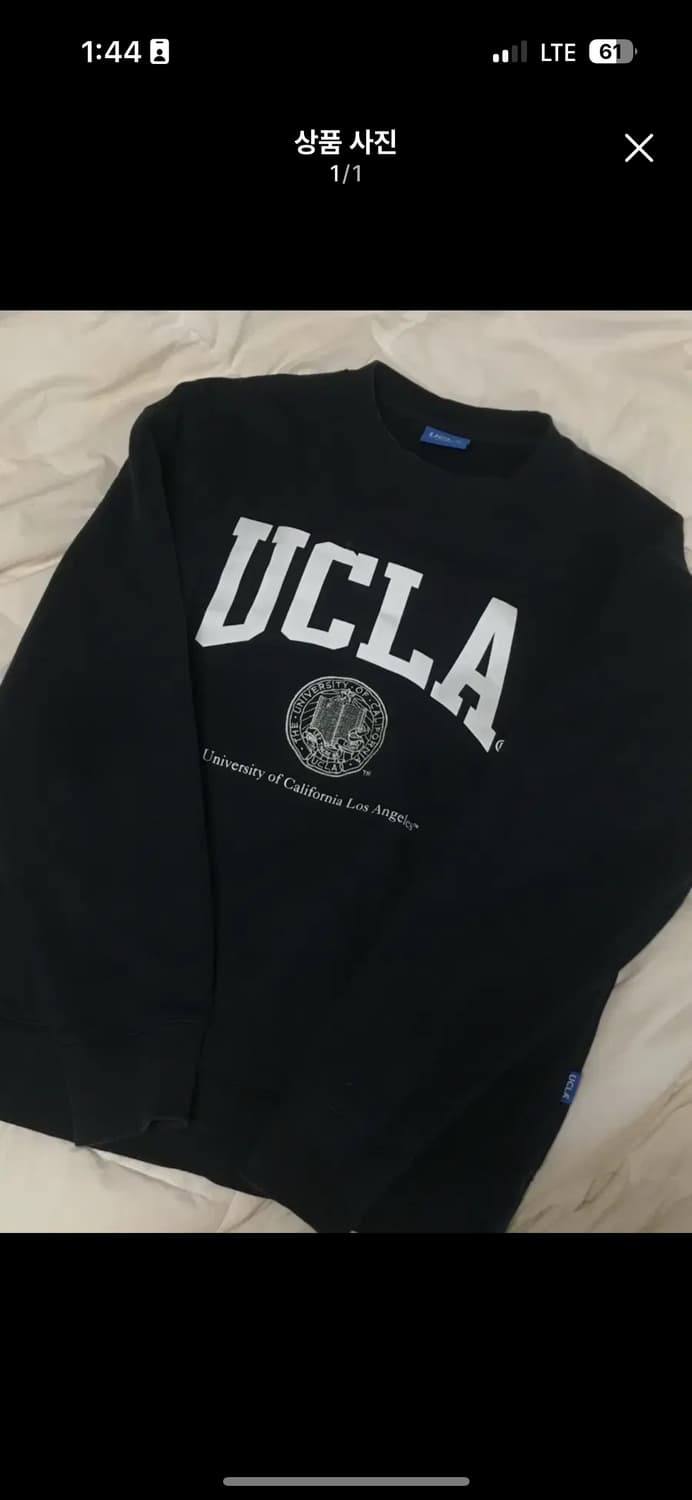 유클라 기모 맨투맨 상품이미지1