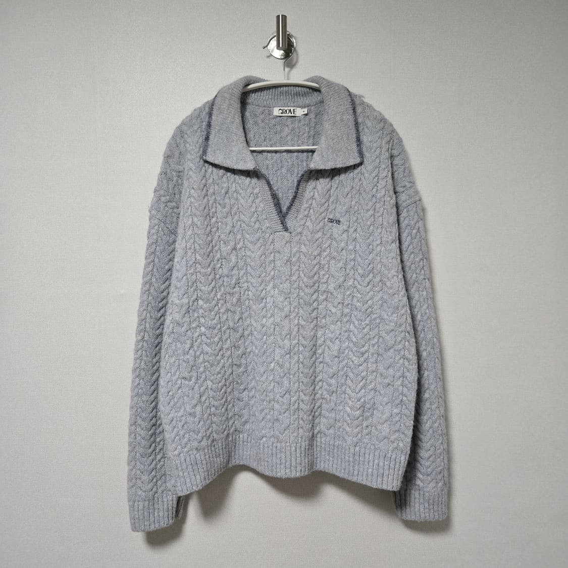 그로브 Alma 카라니트 / 여성 니트/ 여자 니트  상품이미지1