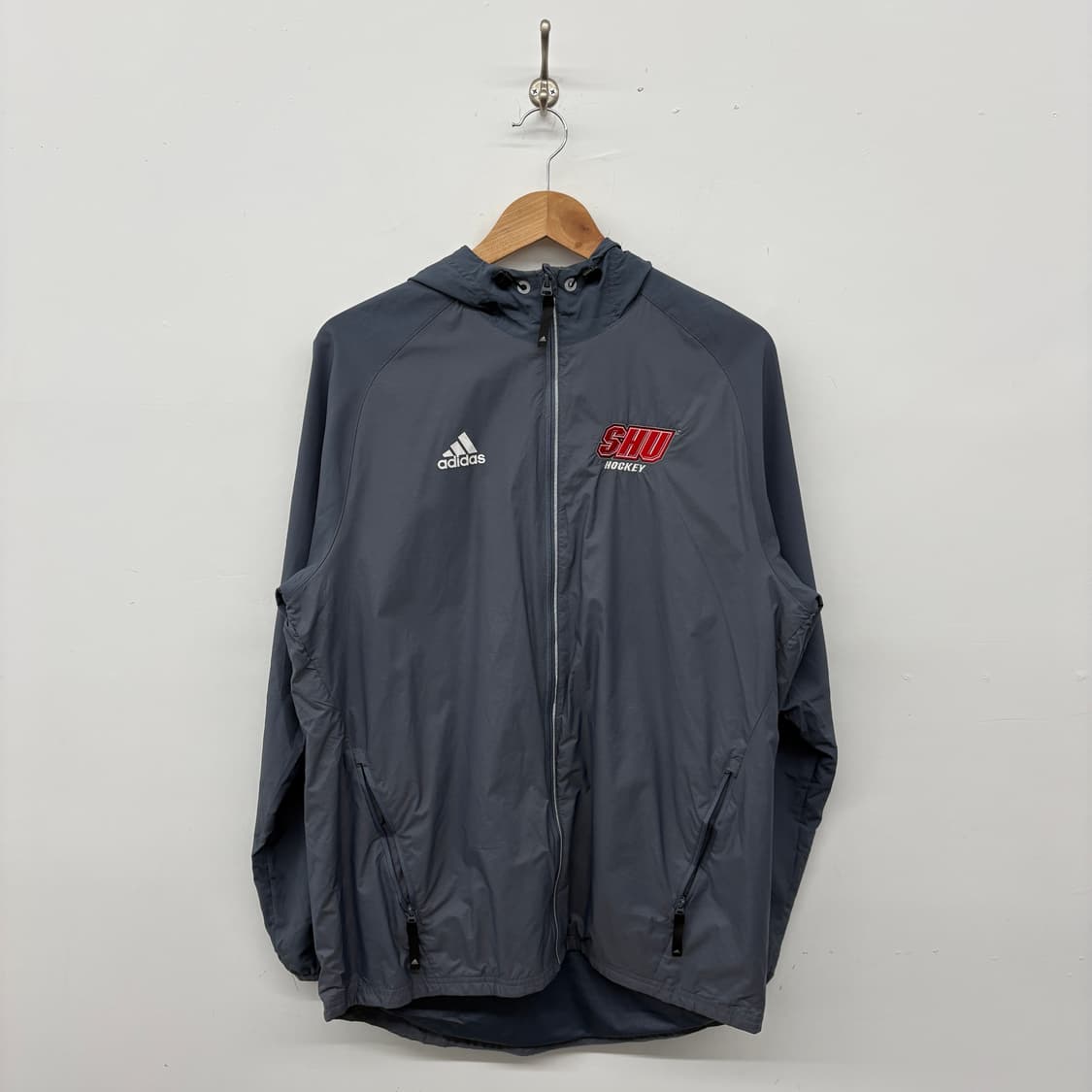 아디다스 SHU 하키 바람막이 후드 자켓 남성 L 상품이미지1