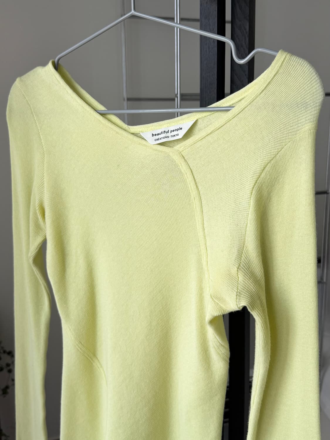 Beautiful People asymmetric cotton knit 상품이미지2