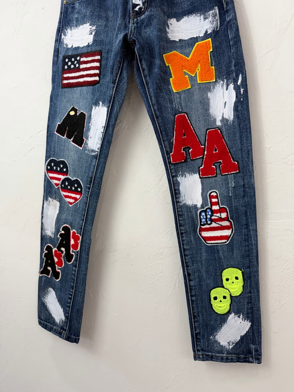 빈티지 패치 커스텀 징 상품이미지3