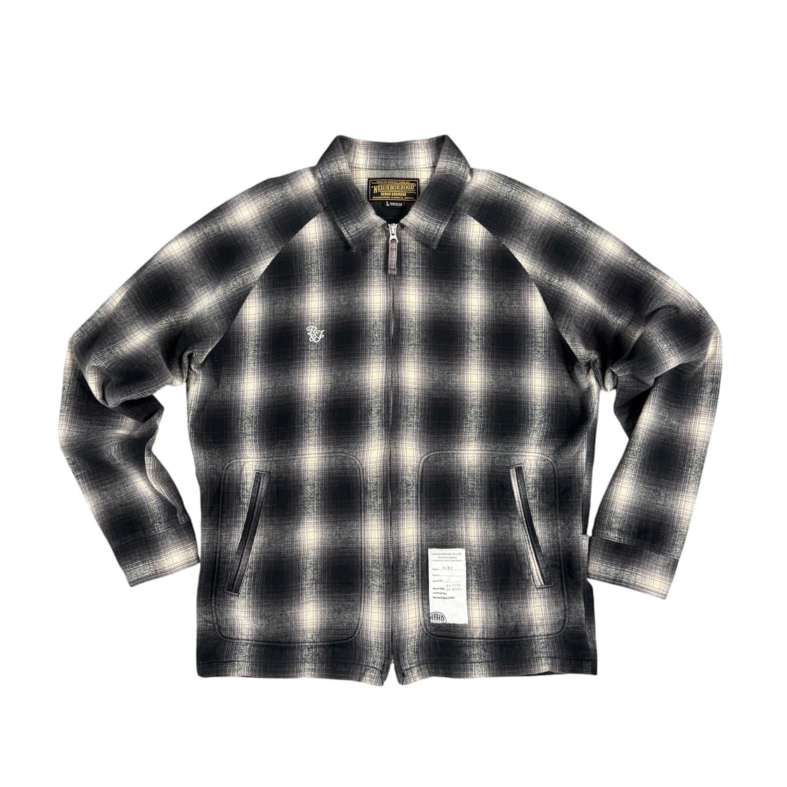 네이버후드 옴브레 체크 집업 자켓 NEIGHBORHOOD Jacket 상품이미지1