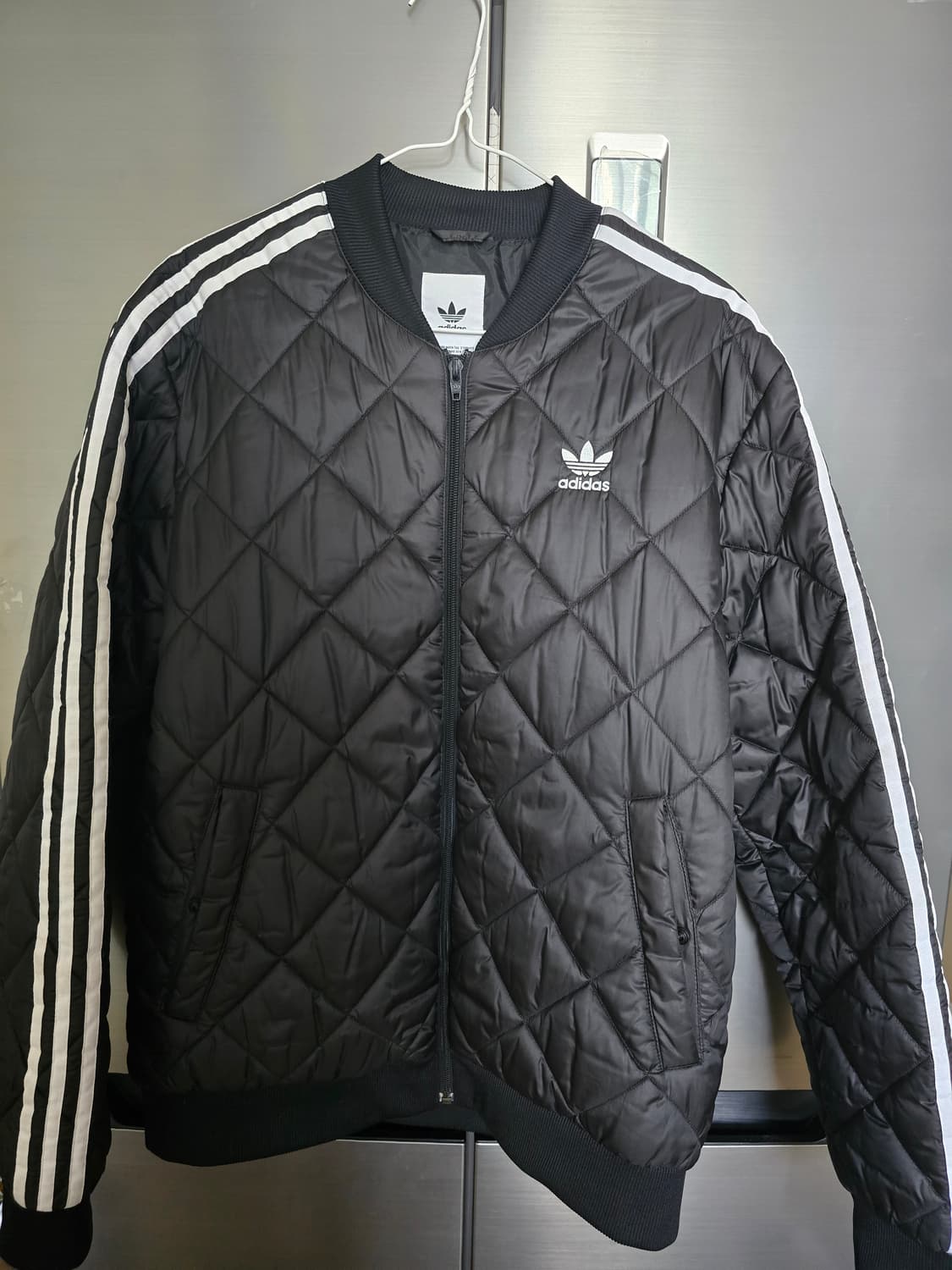 아디다스 sst퀄팅 집업자켓 상품이미지3