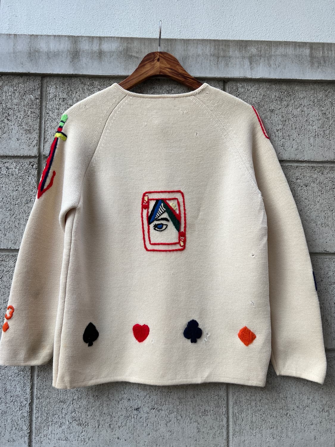 1970s LEROY KNITWEAR CARDIGAN 70s 울가디건 상품이미지2