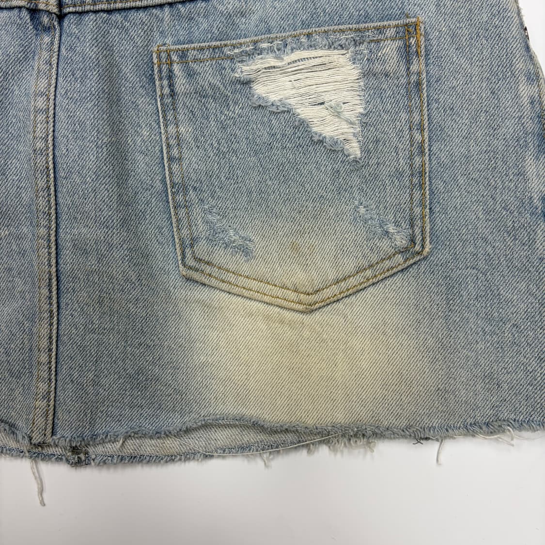 Threetimes 쓰리타임즈 데님 스커트 L 상품이미지6