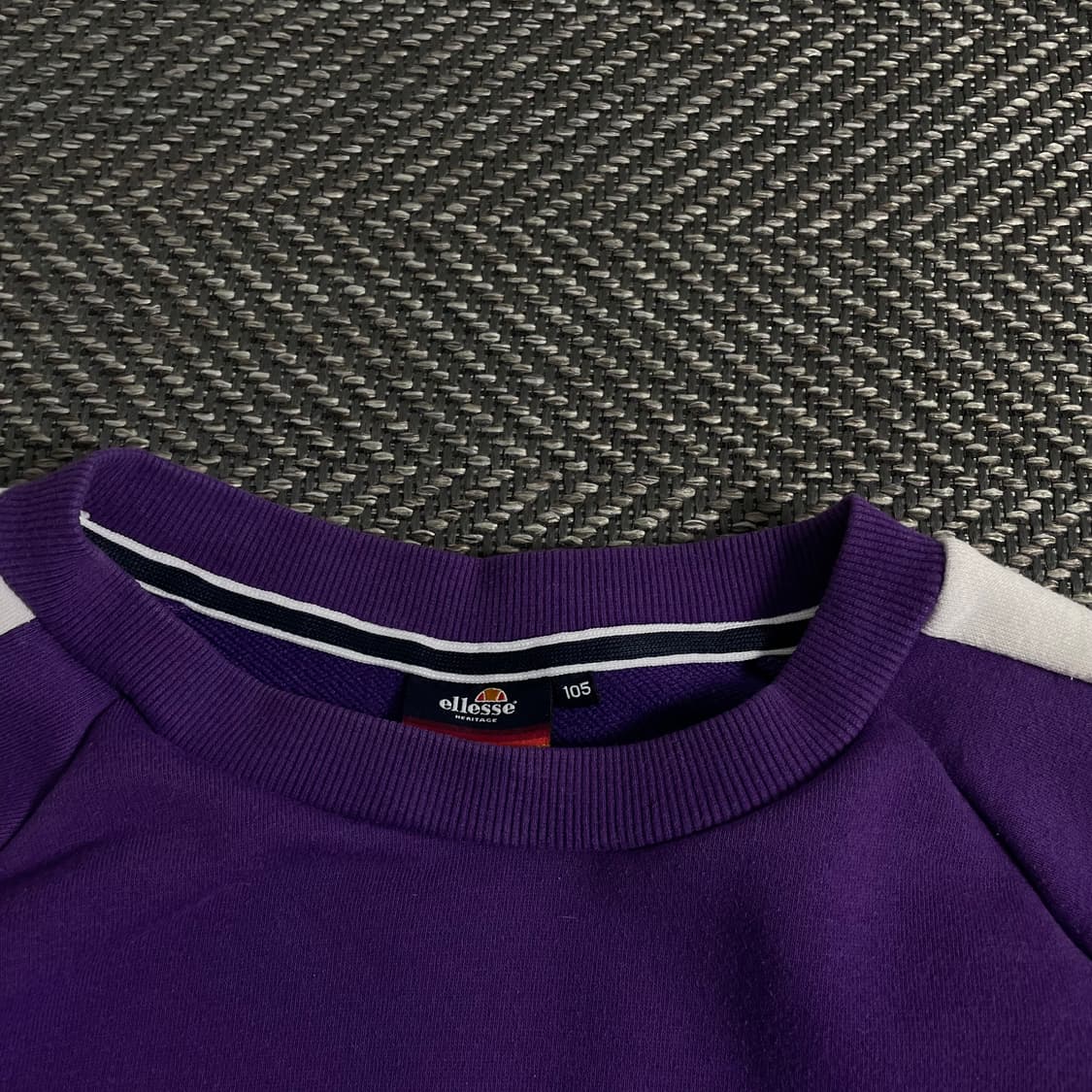 90s 엘레쎄 캐주얼 배색 스웻 셔츠 y3924 상품이미지6