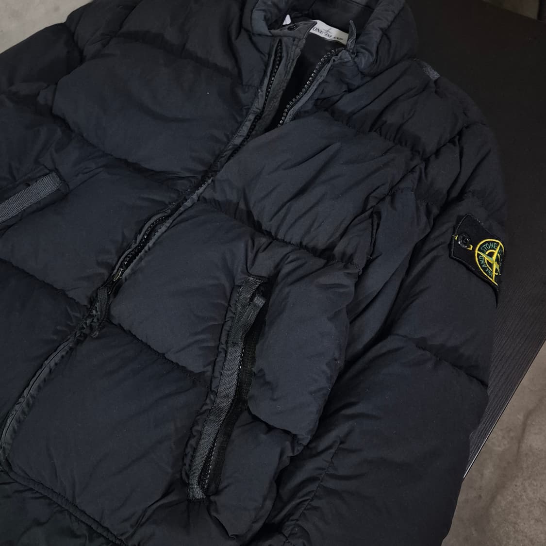 스톤아일랜드 가먼트 다잉 오가닉 다운 자켓 S사이즈 상품이미지3