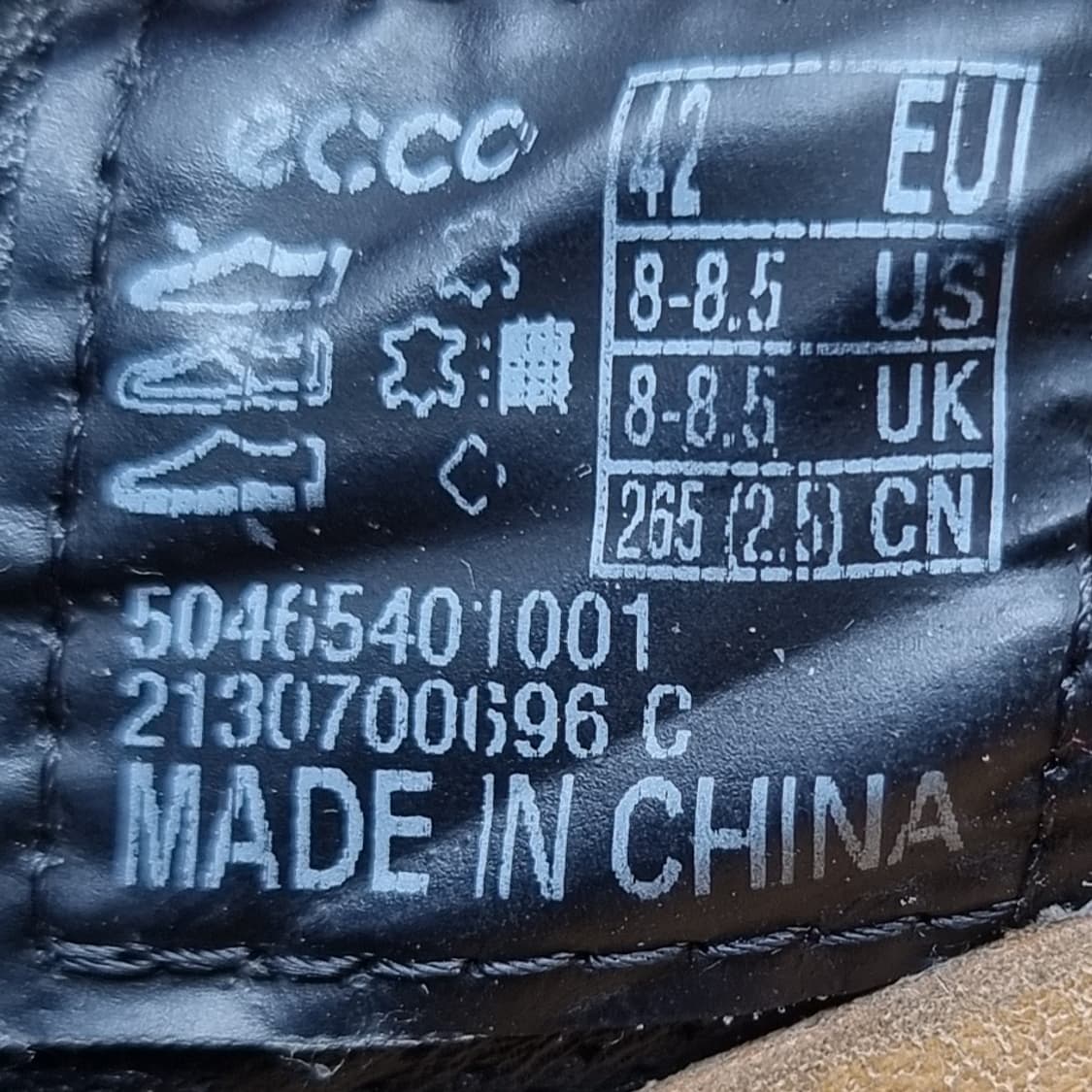 에코 남성 가죽슬립온 7사이즈 270 상품이미지6