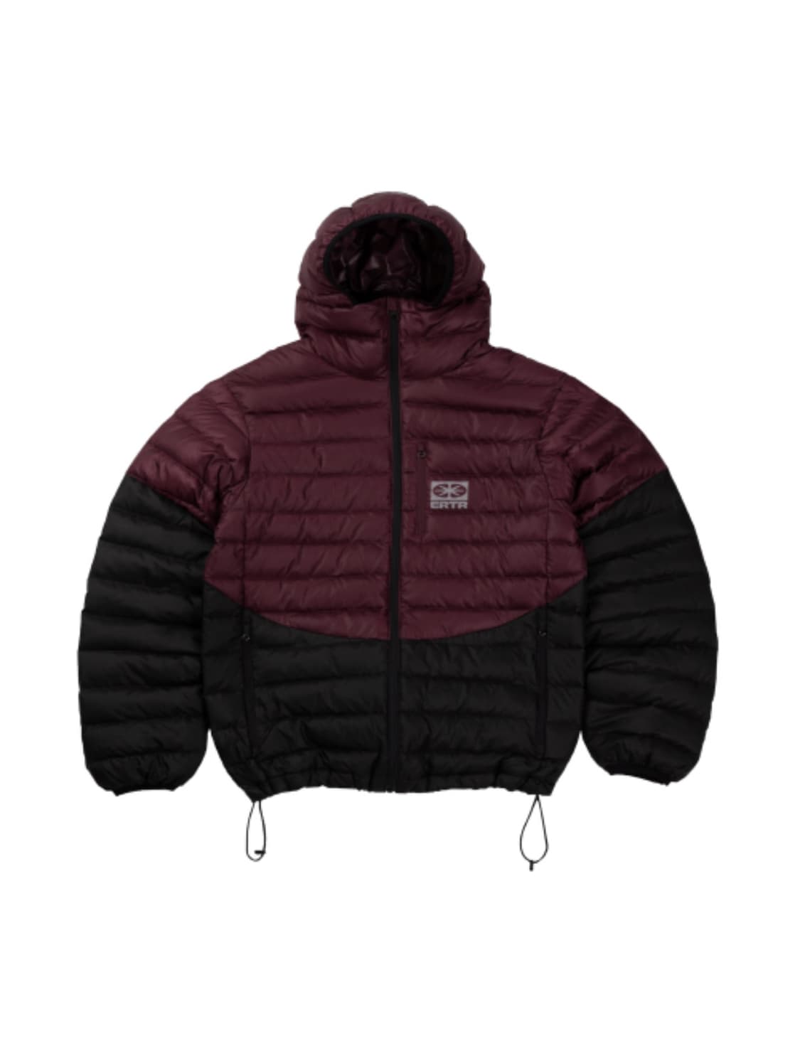 ERTR 투톤 라이트 다운 자켓 퍼플 S 상품이미지1
