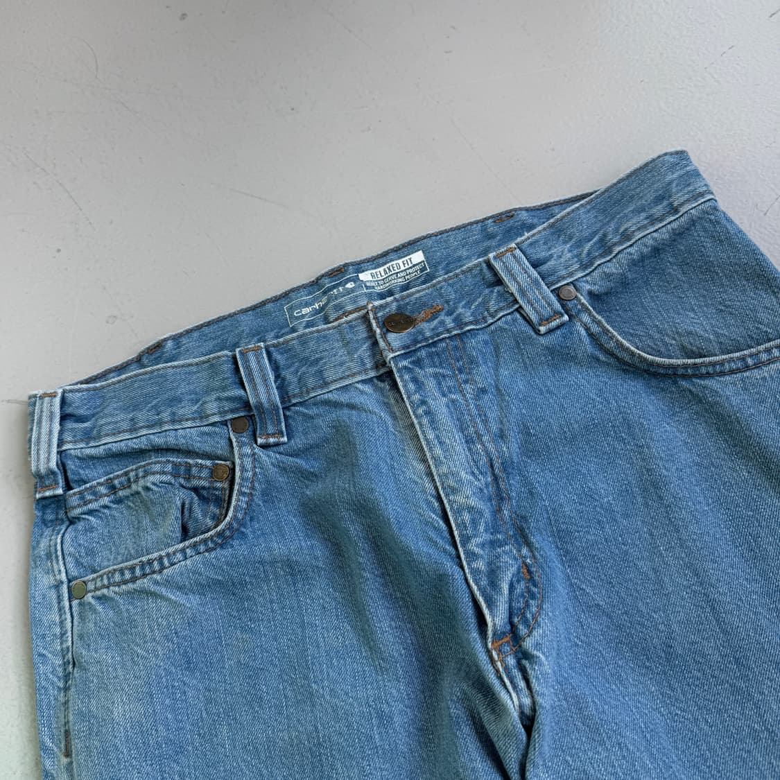 칼하트 워크 데님팬츠 상품이미지4