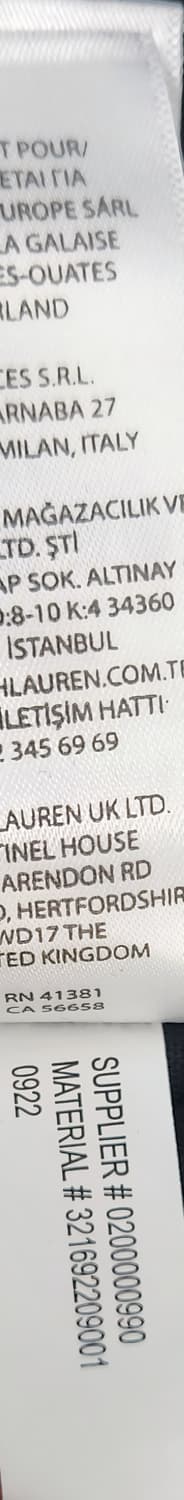 폴로랄프로렌 커스텀핏 블랙 셔츠 M 상품이미지5