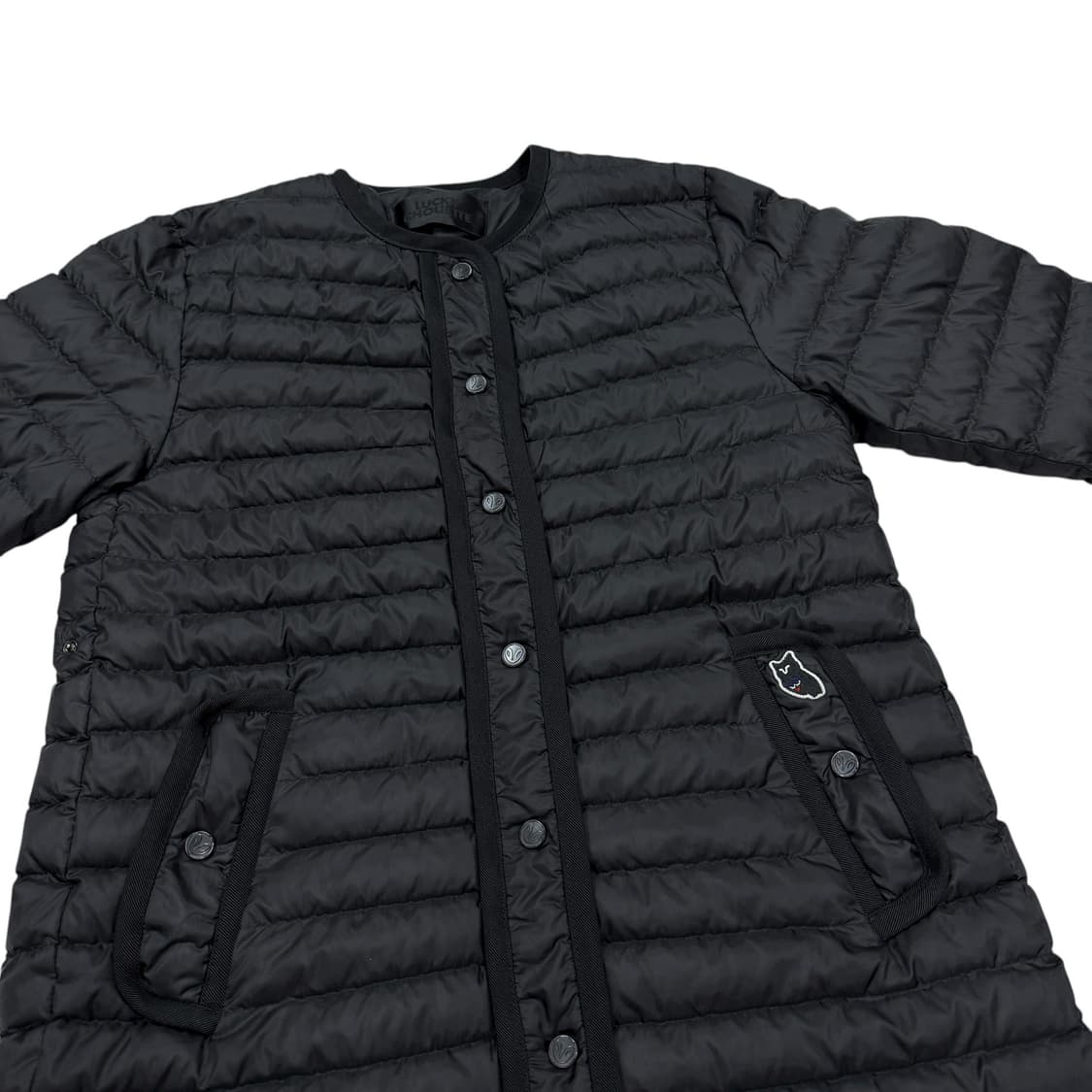 럭키슈에뜨 블랙 롱 경량 패딩 자켓 36 상품이미지5