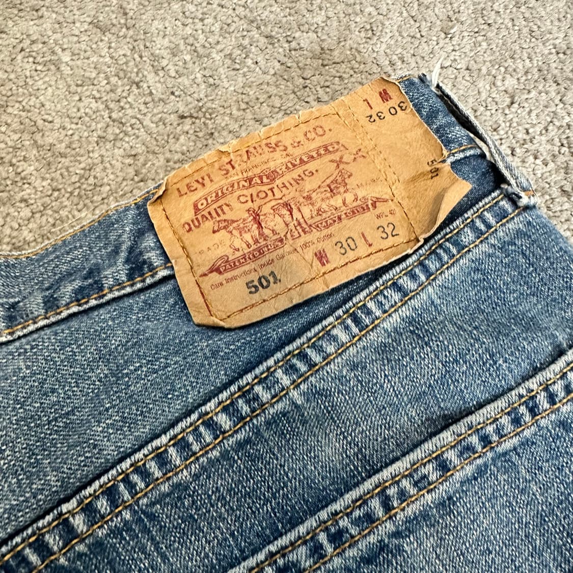 리바이스501 클래식 데님 팬츠(30) 상품이미지8