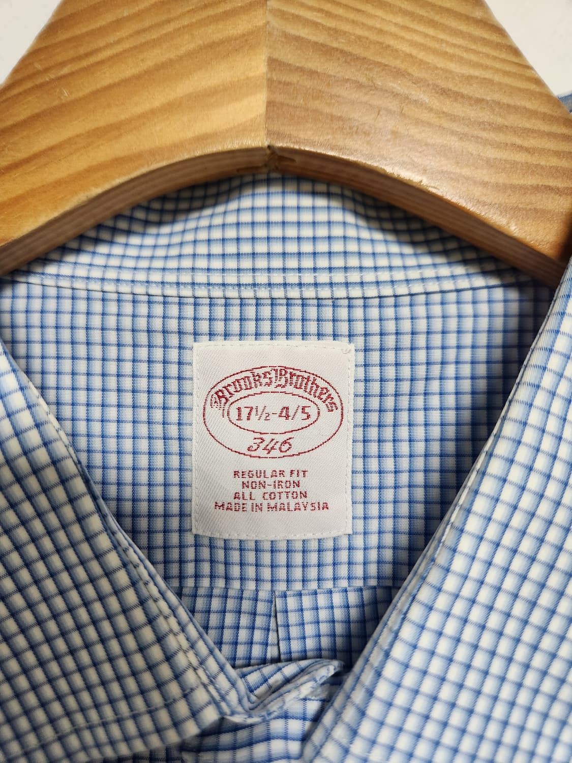 브룩스브라더스 체크 셔츠 2XL - S181 상품이미지4