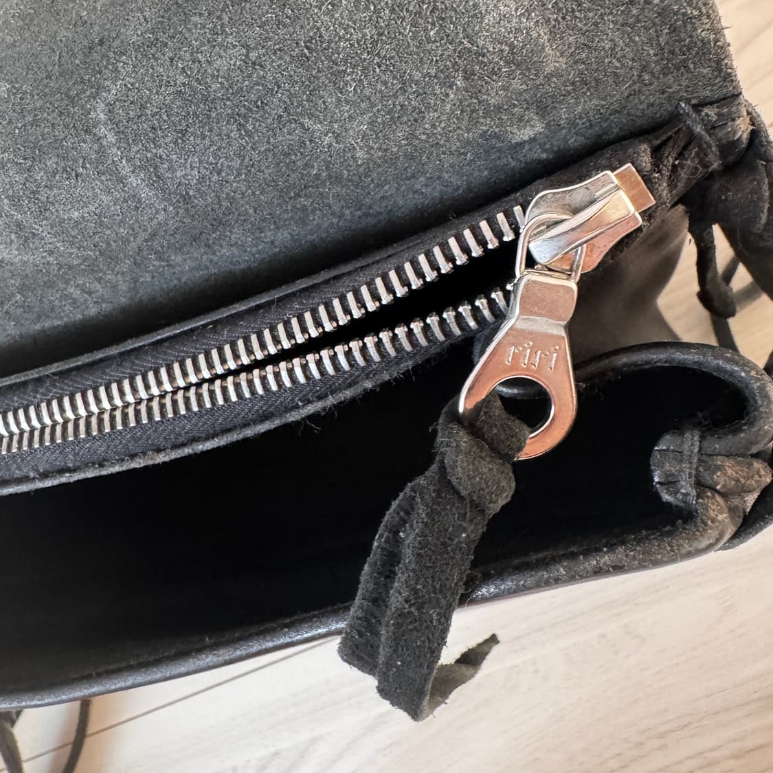 고로스 새들백, 콘초 커스텀 블랙 컬러 상품이미지6