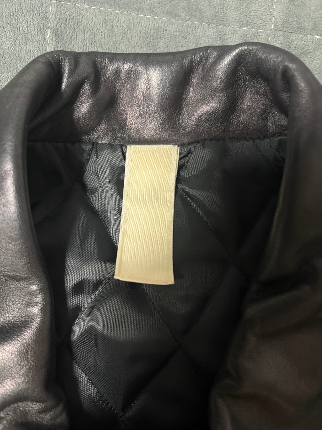 선플라워 90S 레더 봄버 자켓 50size 상품이미지3