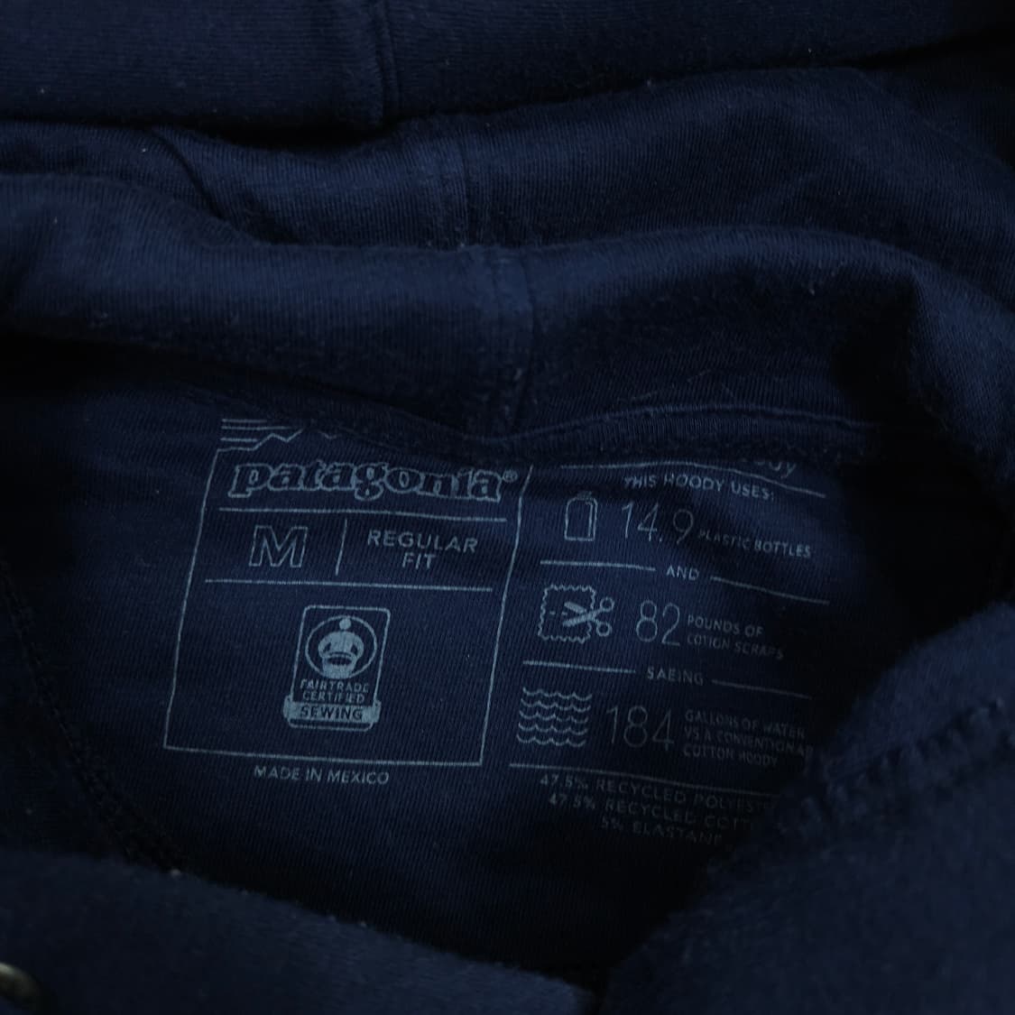 파타고니아 p-6 후드티 M 네이비 상품이미지3