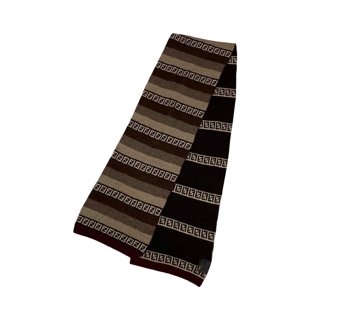 펜디 신형 FF주카 리버시블 캐시미어 혼방 머플러 상품이미지1