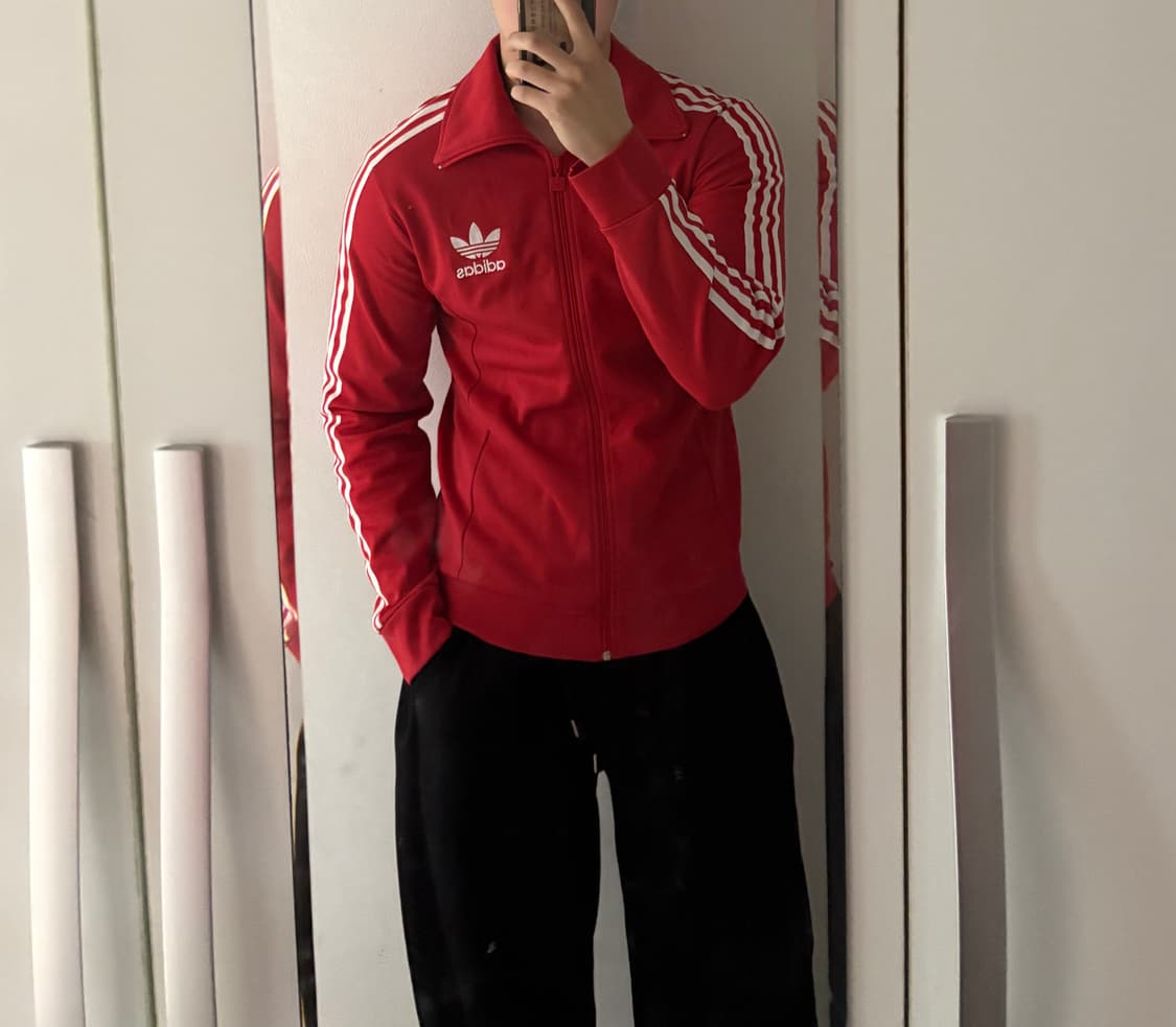 Adidas Europa red track jacket xL 상품이미지1