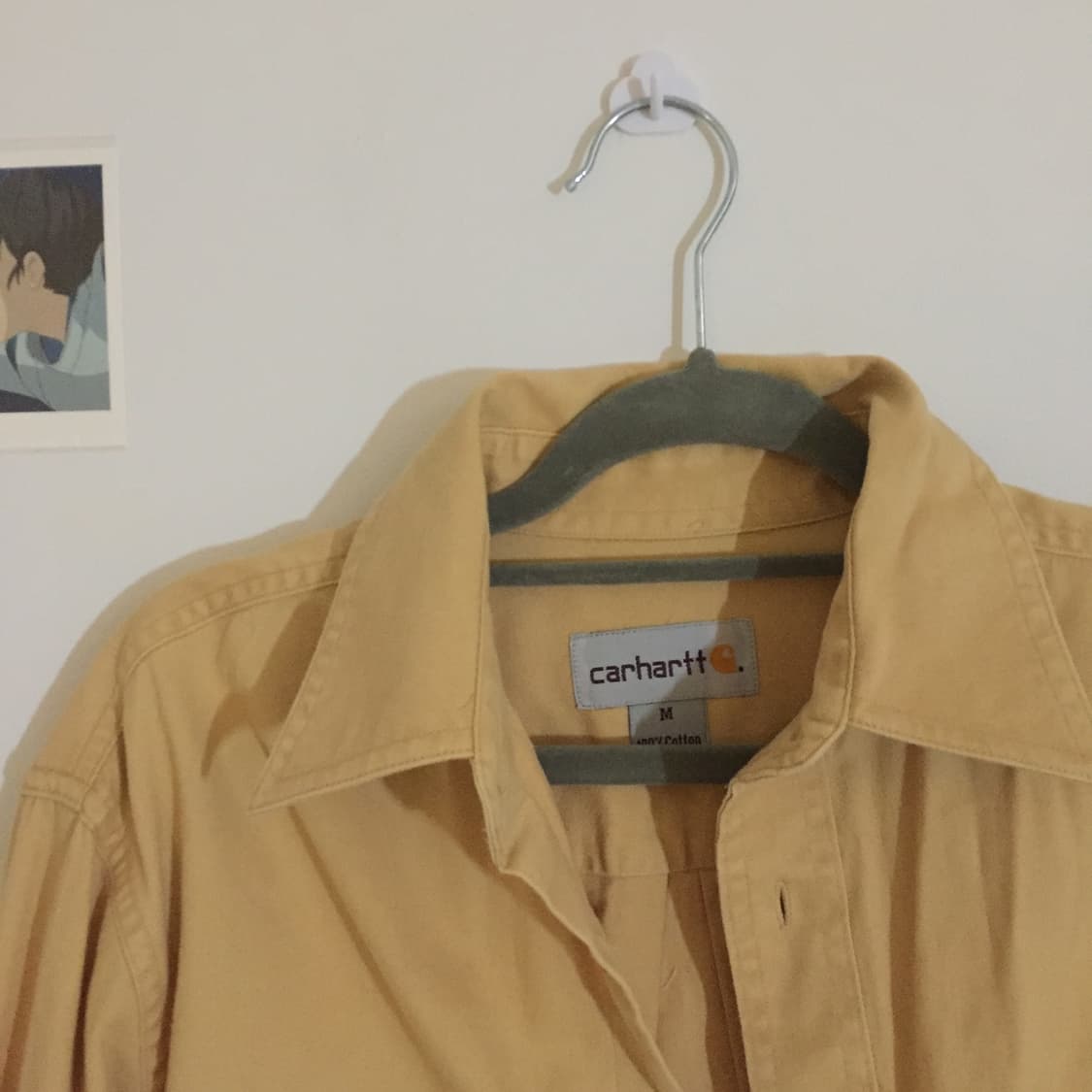 노란색 칼하트 M 셔츠 상품이미지4
