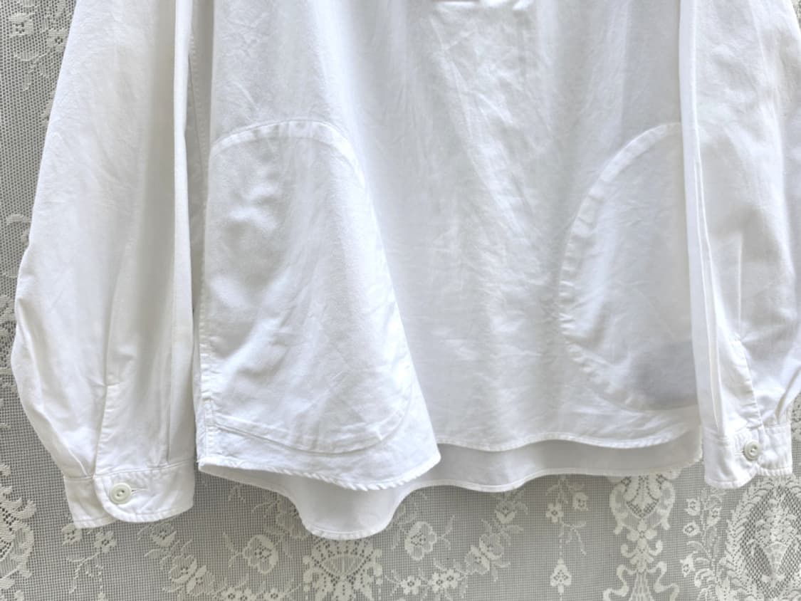 단톤(DANTON) 라운드 칼라 풀오버 셔츠 (made in japan) 상품이미지4