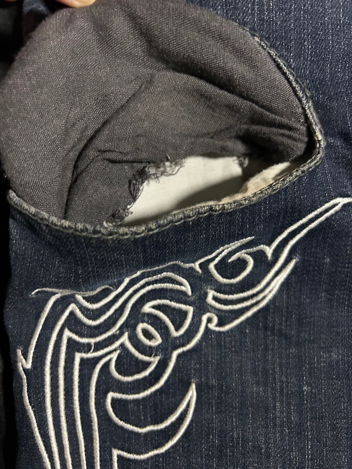 tribal wings denim jeans 상품이미지6
