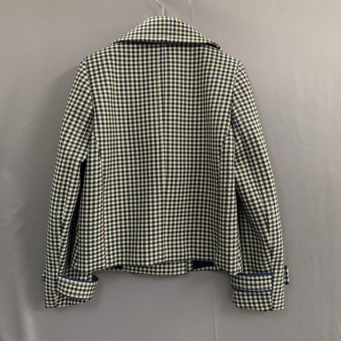 36 바움 운드 페르드가르텐 더블 브레스티드 체크 자켓 상품이미지3