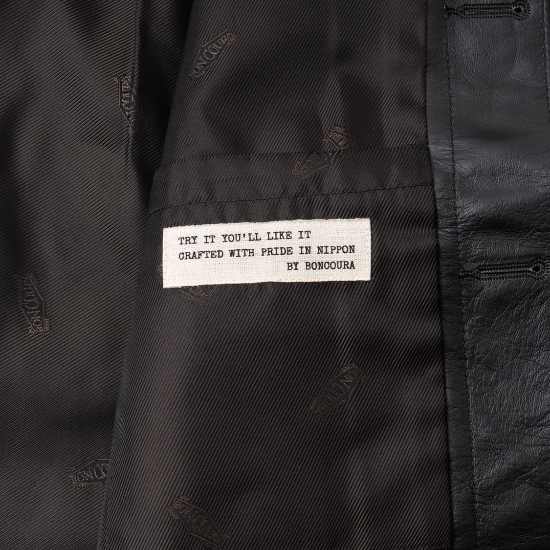 Boncoura LEATHER JACKET 1ST 42size 상품이미지5