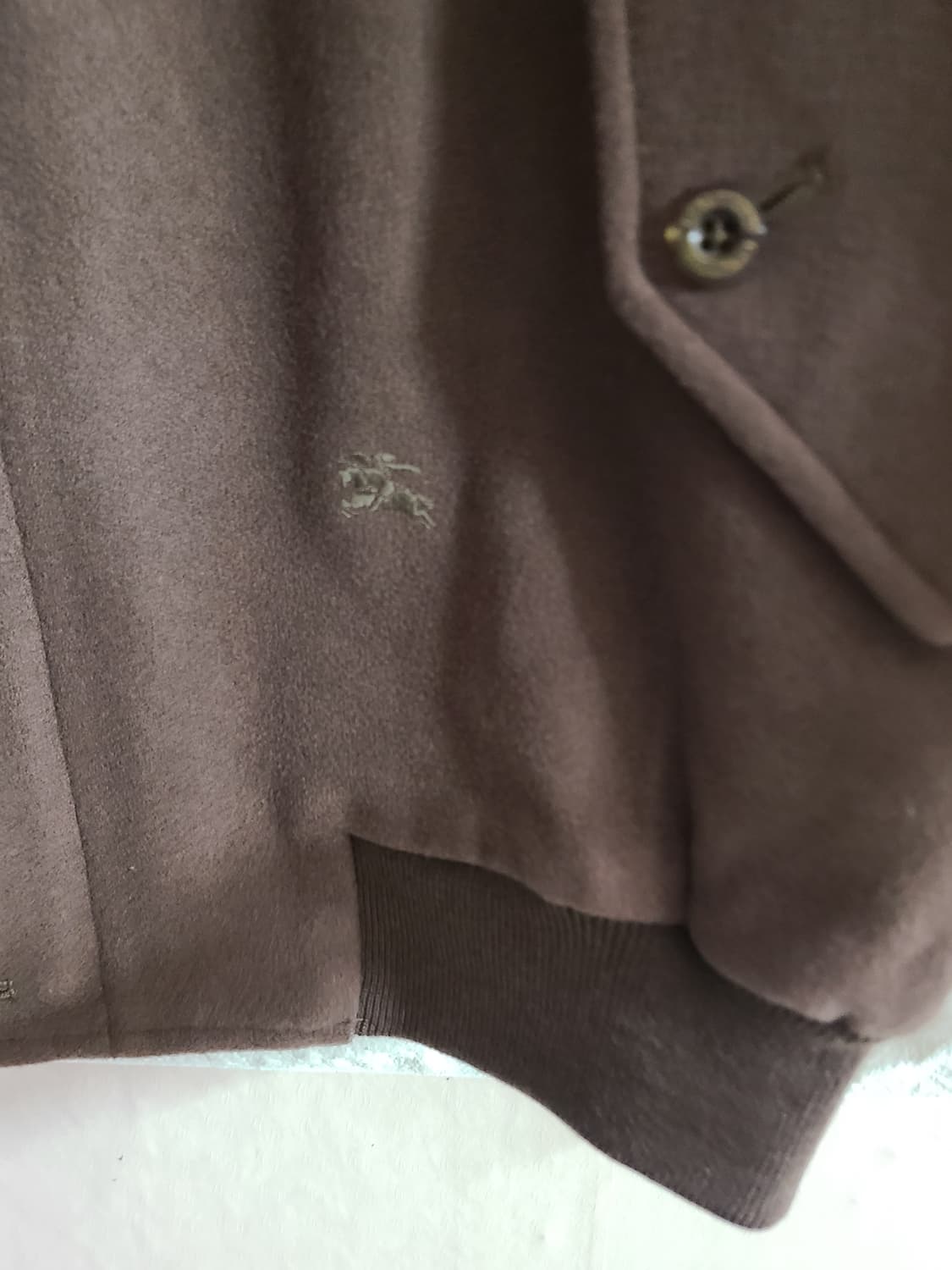 버버리 정품 울 블루종 자켓(M-L) 상품이미지5