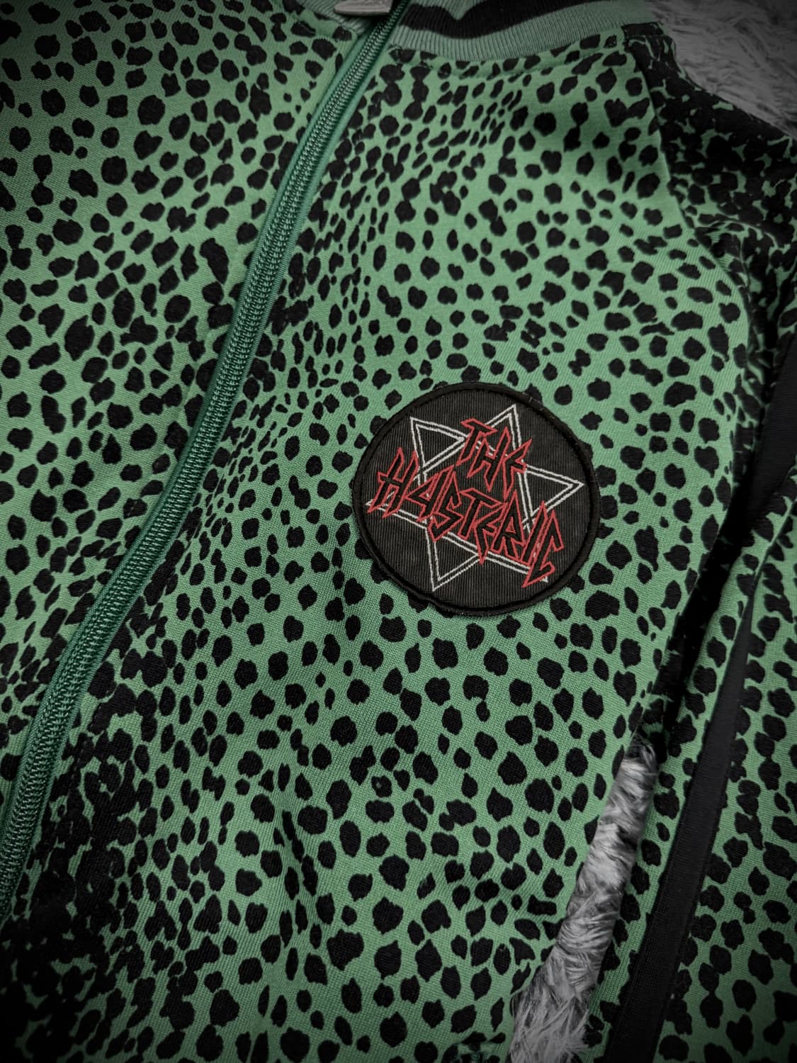 Hysteric Glamour 그린 레오파드 트랙탑 상품이미지3