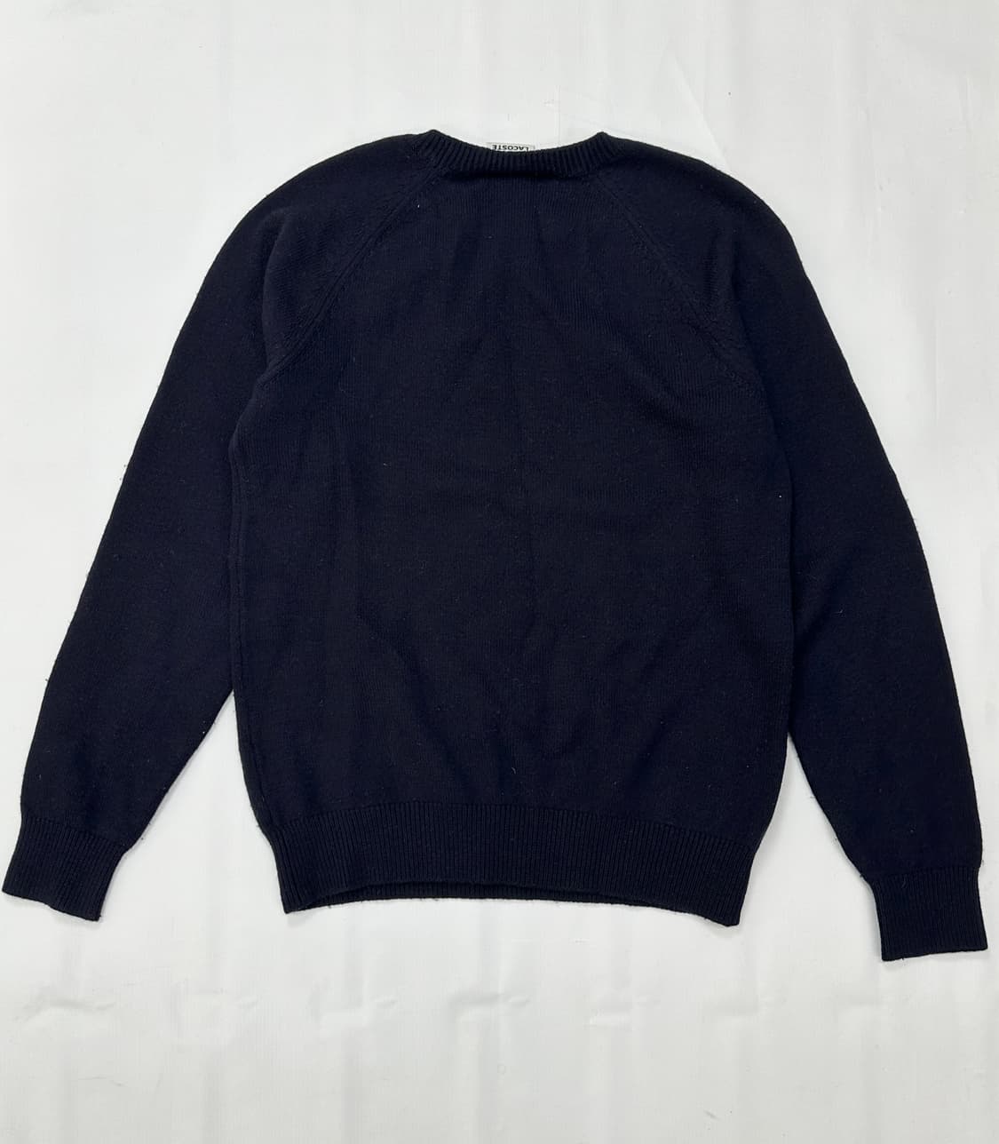 🧶라코스테 네이비 빅로고 니트 🧶봄 가을 베이직 자수  상품이미지3