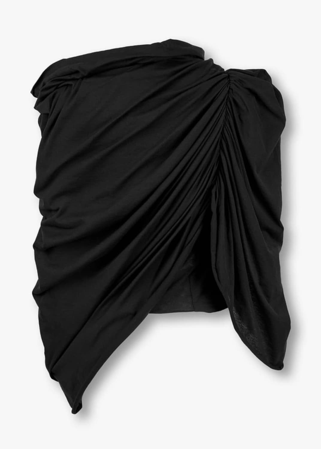   rick owens 24ss 릭오웬스 드레이프드 케이프 탑  블랙 상품이미지2