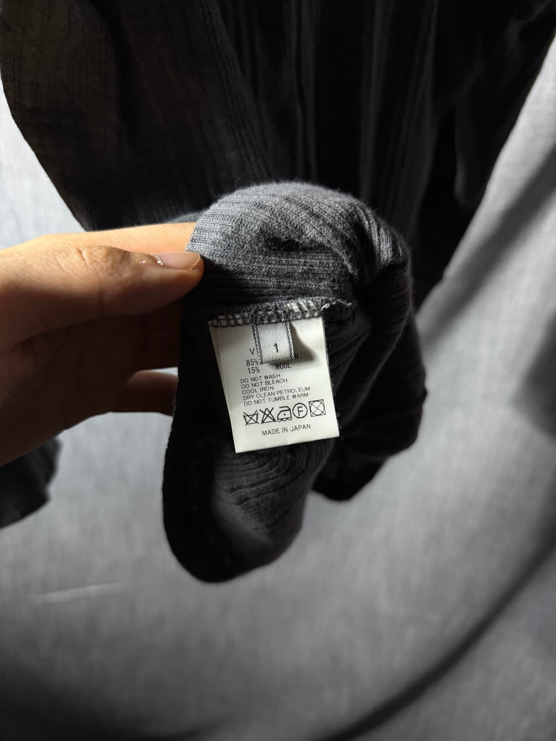 더 비리디안느 골지 7부 긴팔티셔츠 상품이미지6