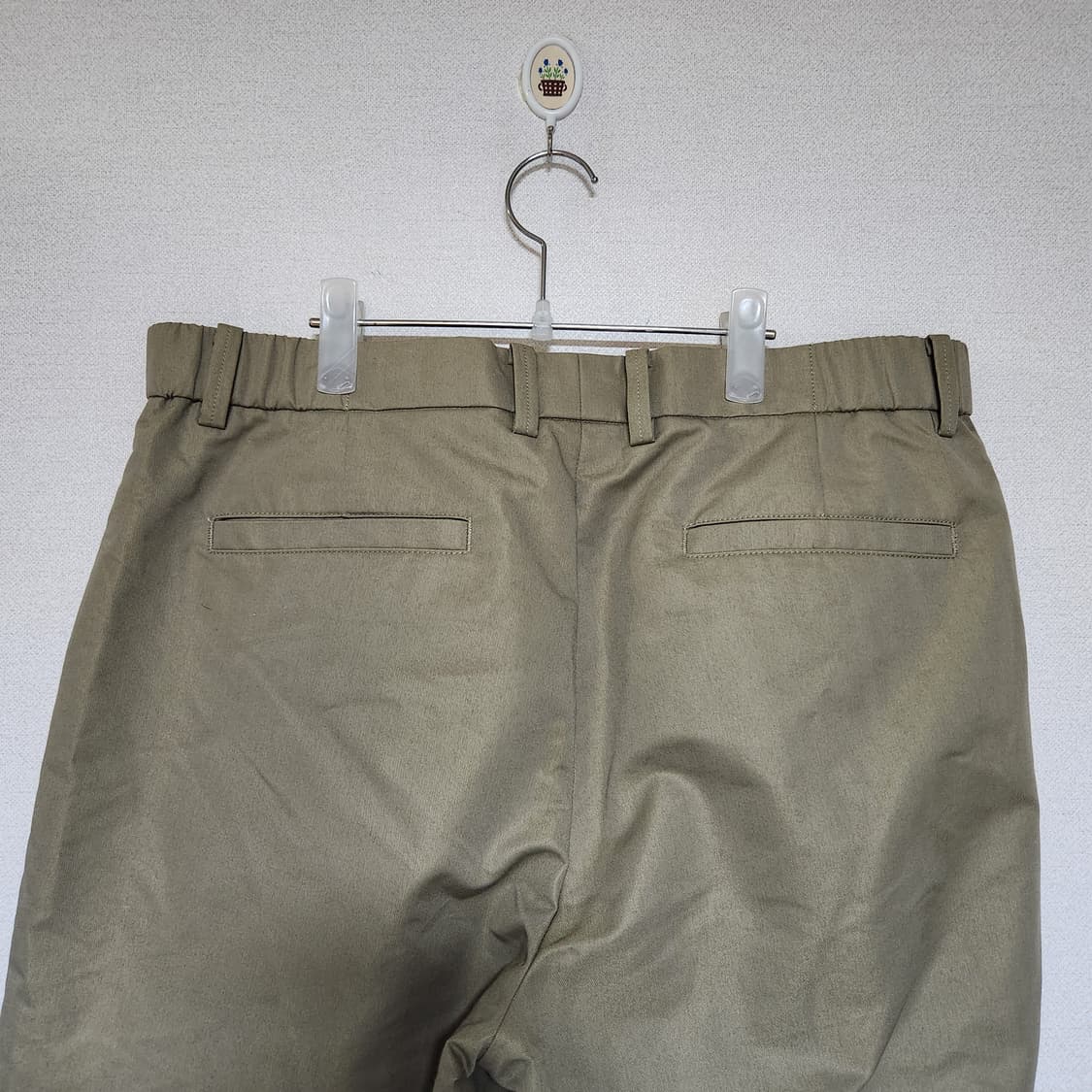 24년 마인드브리지 꾸뛰르 원턱 와이드 팬츠 남36 상품이미지4