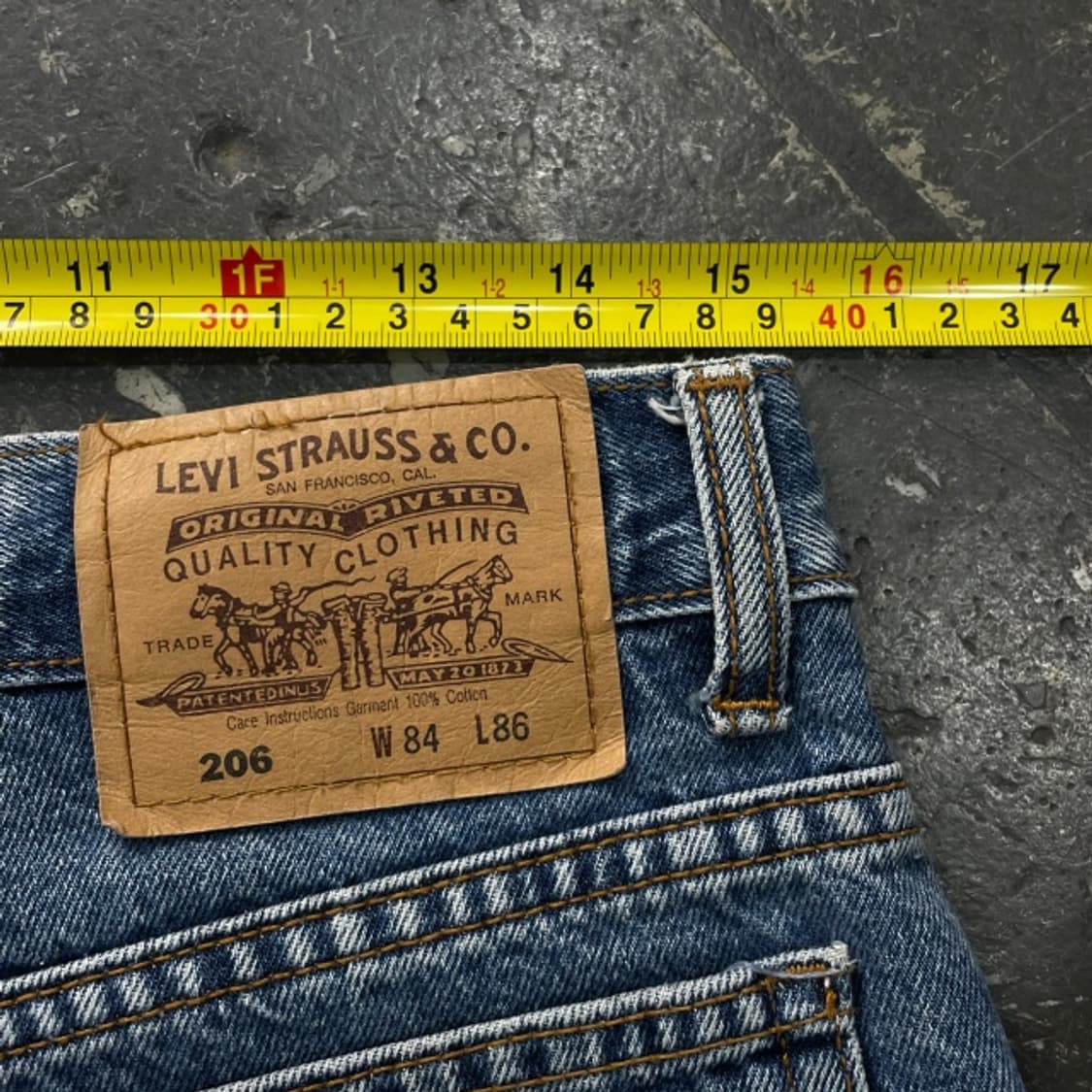33 리바이스 206 오렌지탭 청바지  상품이미지8