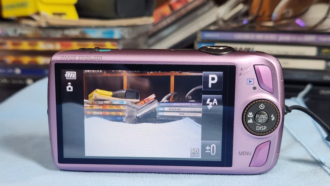 캐논 IXUS 200 is 익서스 200 is 빈티지 핑크색 디카 상품이미지8