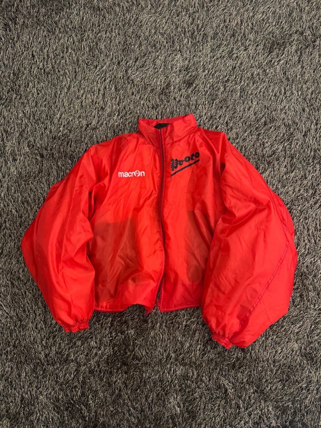 Padded twoway tracksuit jacket red 상품이미지1
