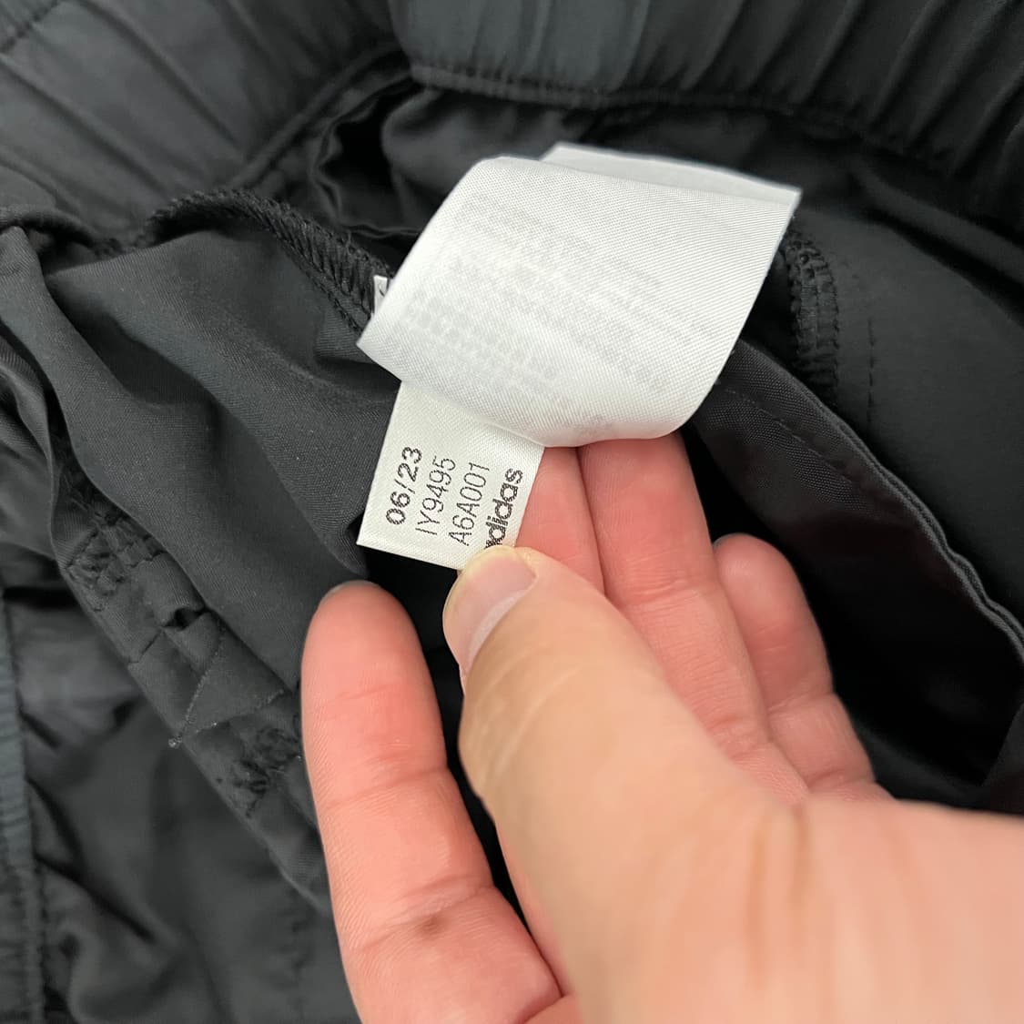 아디다스 블랙 카고 와이드 트랙 팬츠 상품이미지8