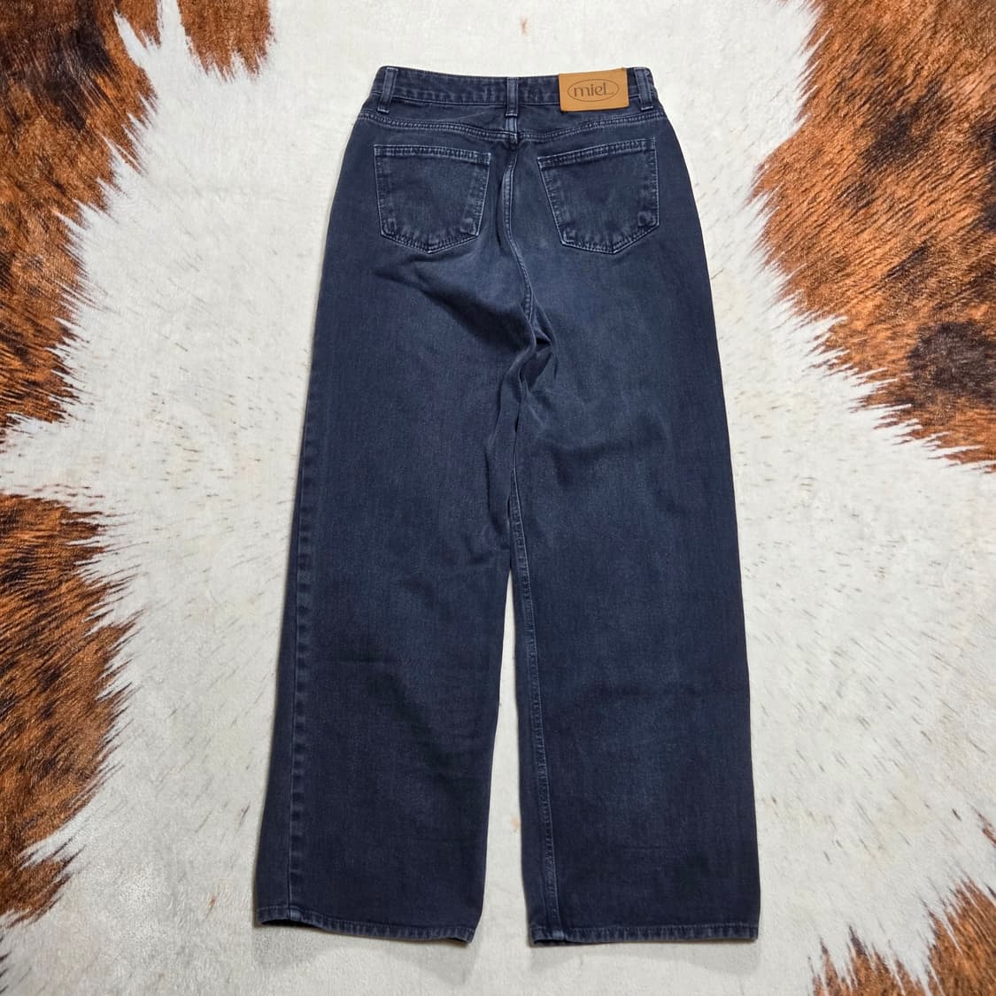 빈티지 와이드 데님팬츠 상품이미지4